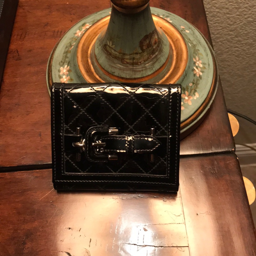 Burberry Black Patent Wallet
